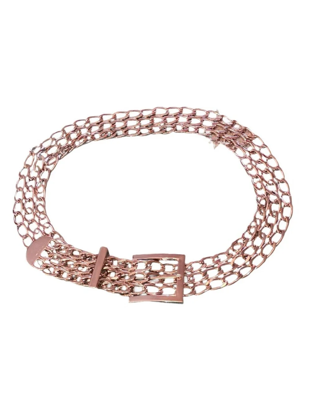 Vintage Y2K Silver Chain Belt Add a touch of 2000s Grunge Glam EUC